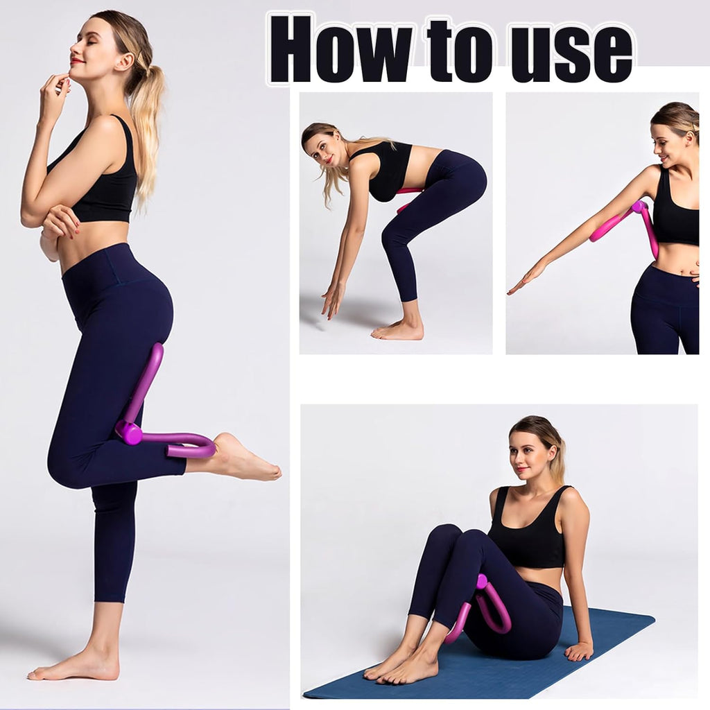 Thigh Exerciser Equipment,Pelvic Floor Trainer,Home Fitness Equipment,Inner Thigh Exerciser Workout,Trimmer Thin Body,Leg Exercise Equipment,Arm Trimmers